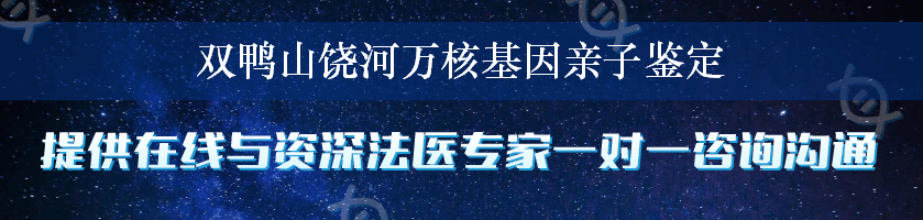 双鸭山饶河万核基因亲子鉴定